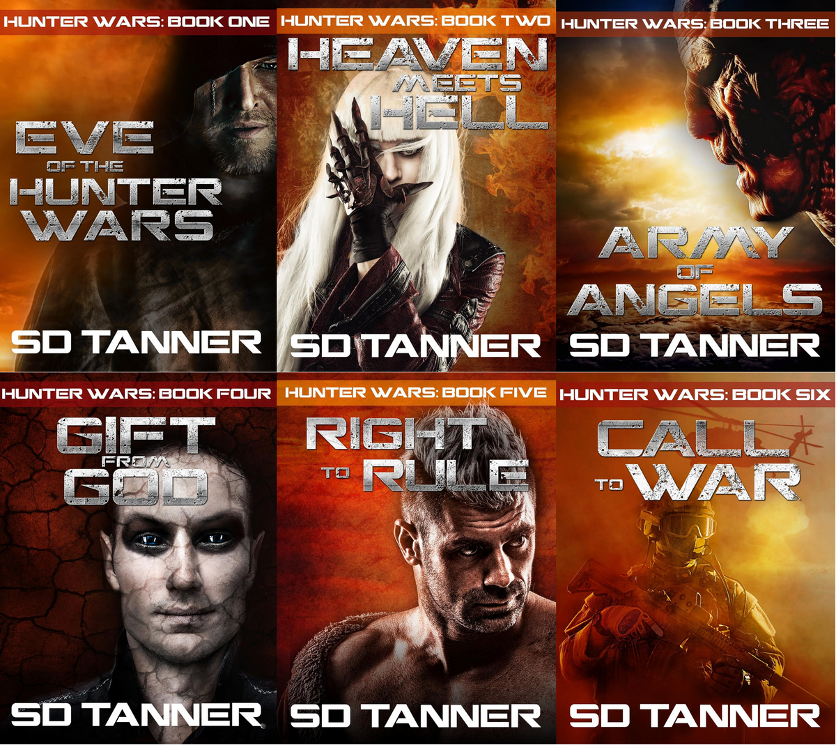 Hunter Wars Series by S.D. Tanner