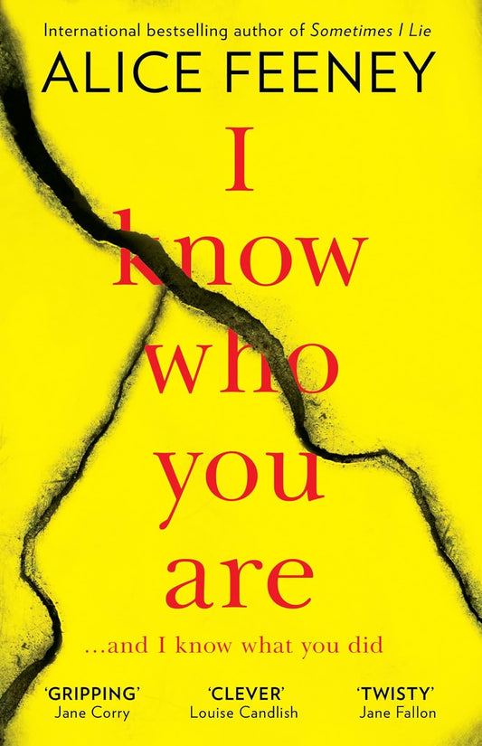 I Know Who You Are Book by Alice Feeney book cover