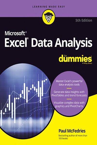 Excel Database Book Microsoft Excel Data Analysis for Dummies – Books Garden