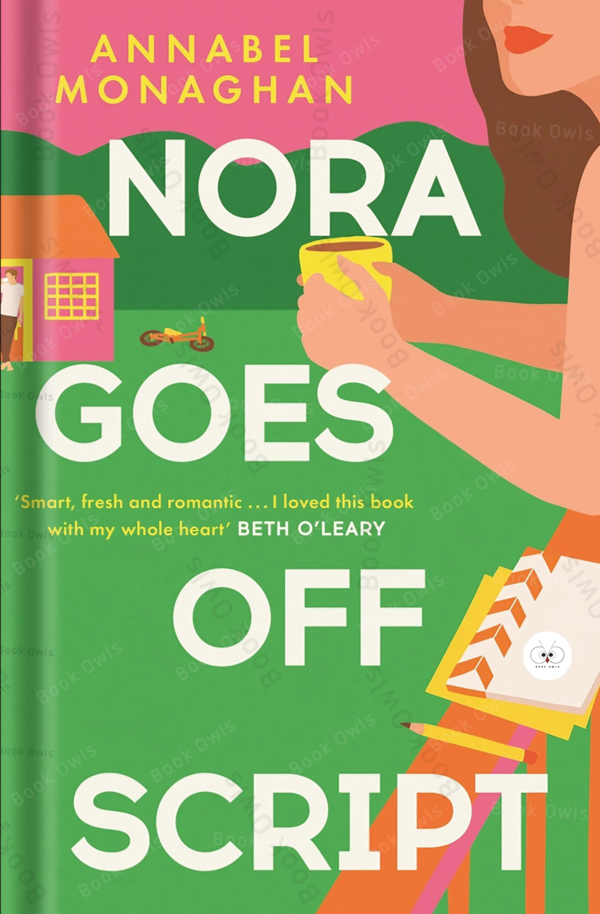 Nora Goes Off Script Book by Annabel Monaghan
