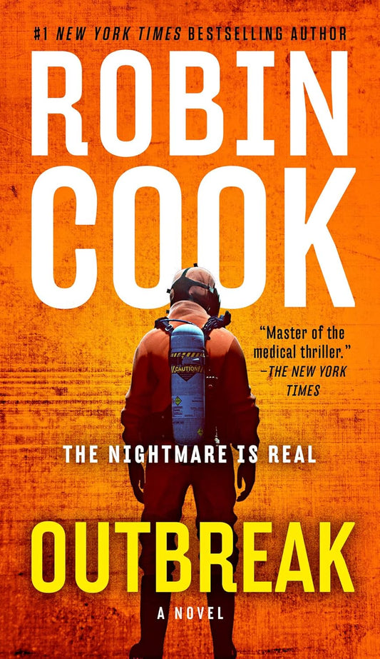Outbreak Novel by Robin Cook book cover