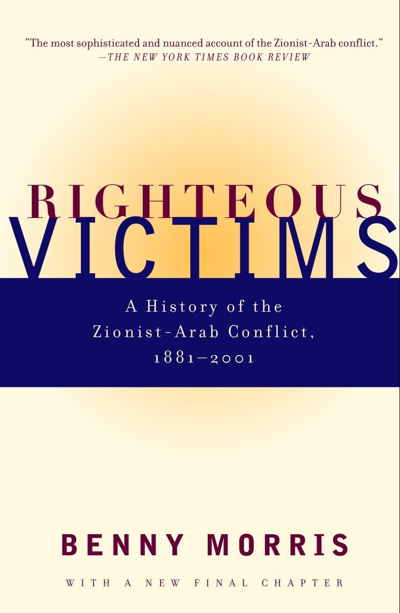 Righteous Victims Book by Benny Morris