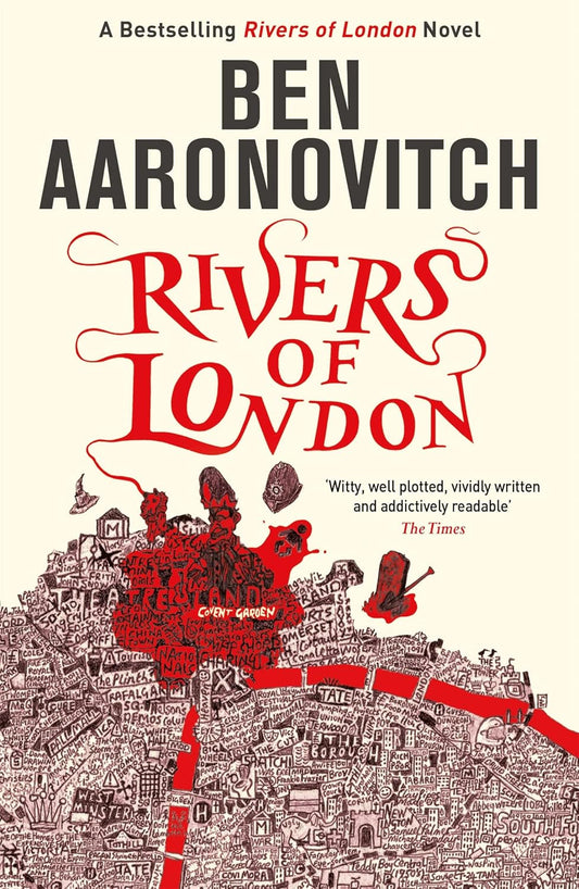 Rivers of London Novel by Ben Aaronovitch book cover
