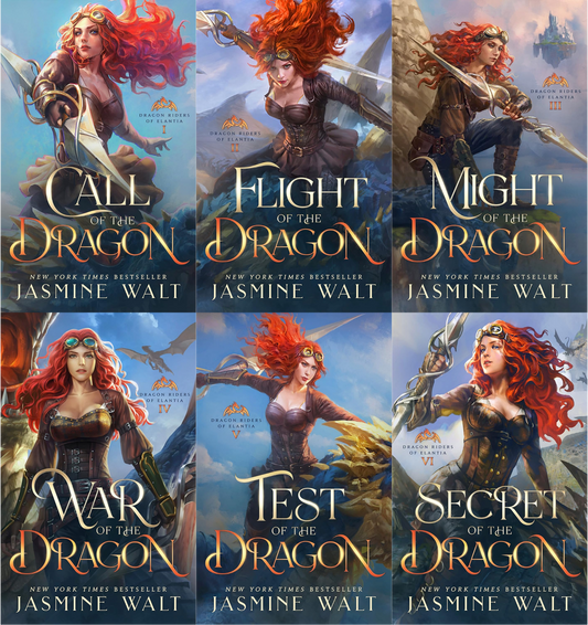 Dragon Riders of Elantia Series by Jasmine Walt book cover