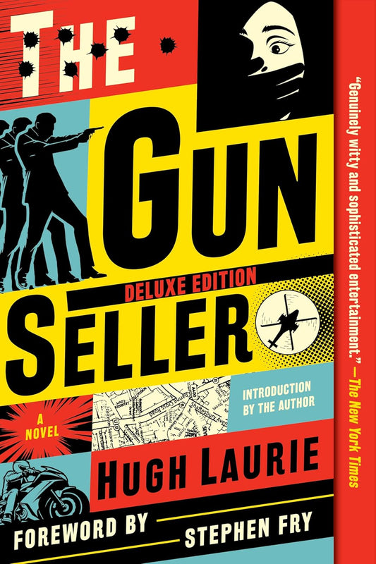 The Gun Seller Novel by Hugh Laurie book cover