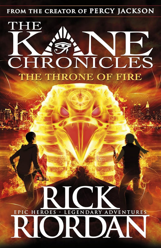 The Throne of Fire (The Kane Chronicles Book 2) Novel by Rick Riordan