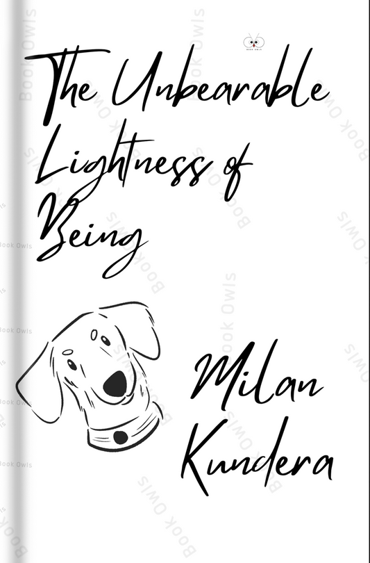 The Unbearable Lightness of Being Novel by Milan Kundera book cover