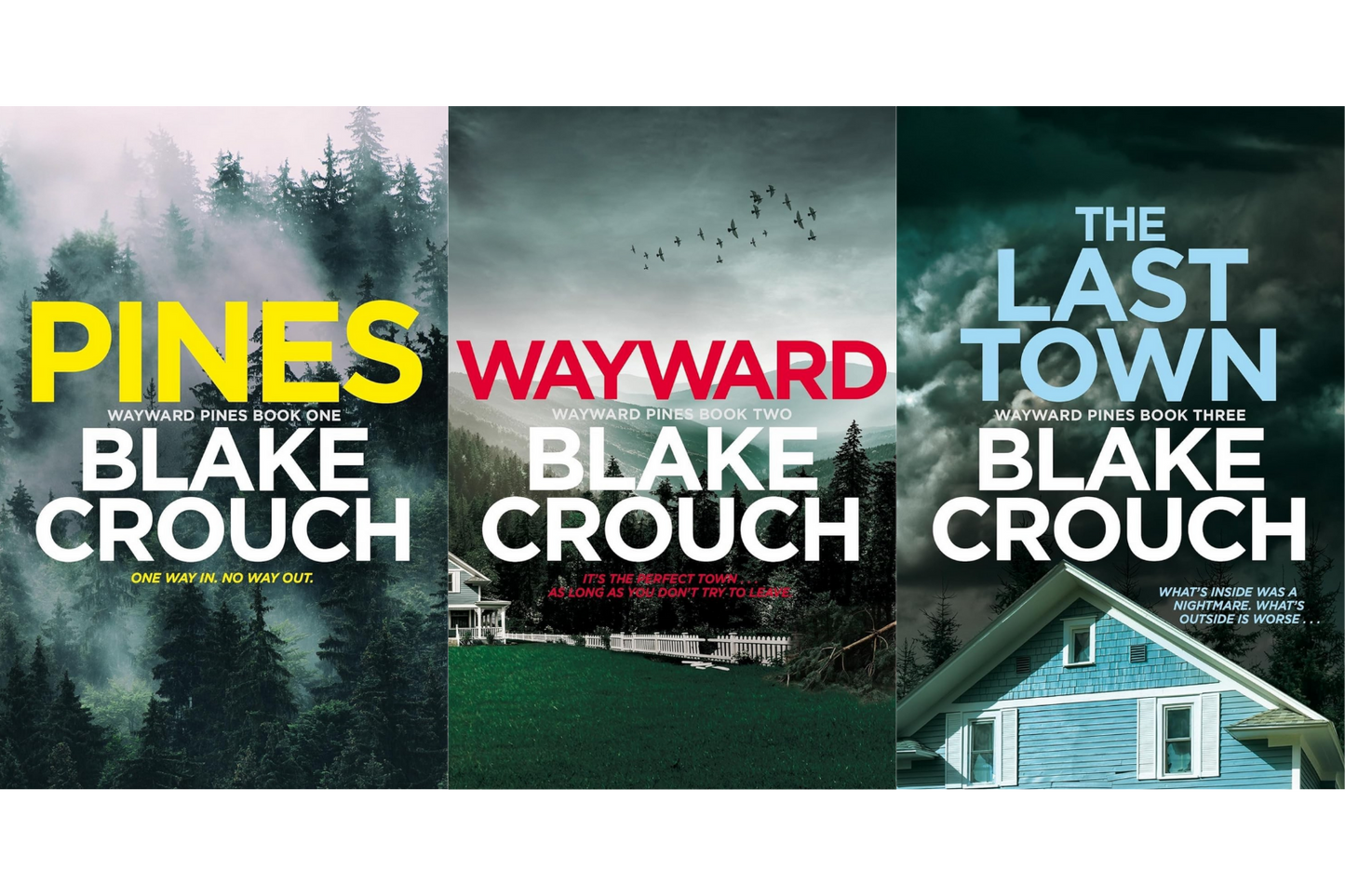 Wayward Pines Trillogy Series by Blake Crouch