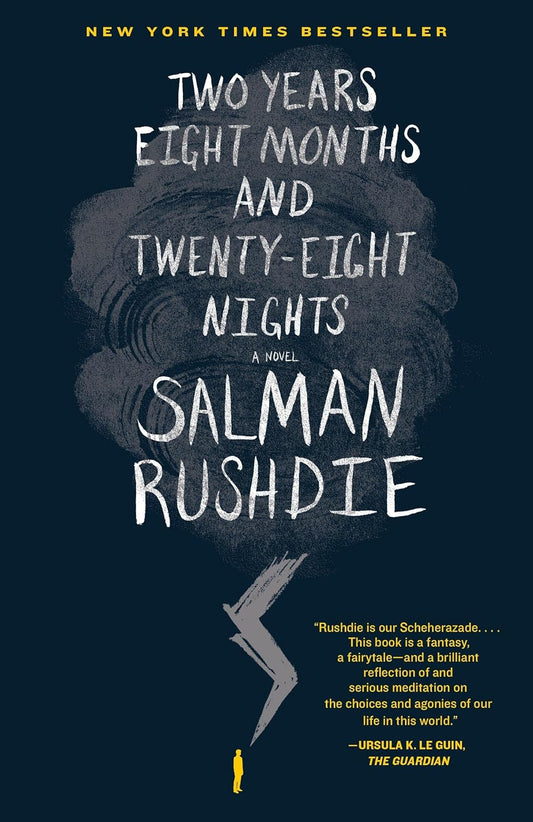 Two Years Eight Months and Twenty-Eight Nights by Salman Rushdie book cover