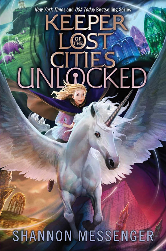 Unlocked Book by Shannon Messenger book cover