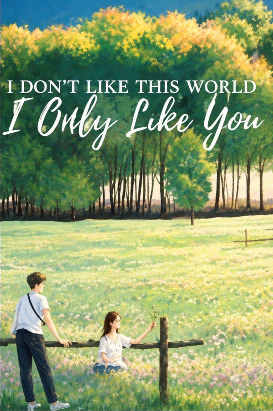 I don't love this world I only like you by Qiao Yi