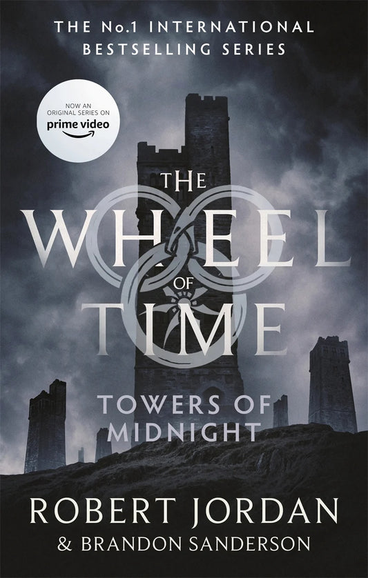 Towers of Midnight Novel by Brandon Sanderson and Robert Jordan book cover