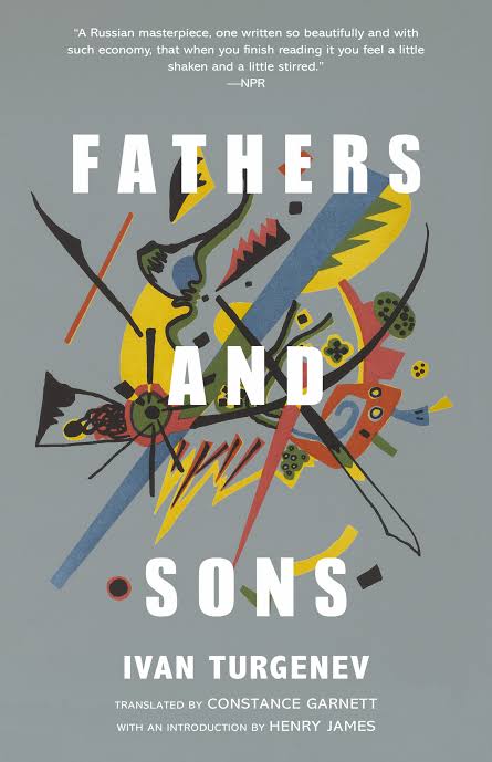 Fathers and Sons Novel by Ivan Turgenev book cover
