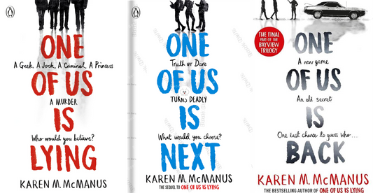 One of Us Is Lying Series by Karen M. McManus