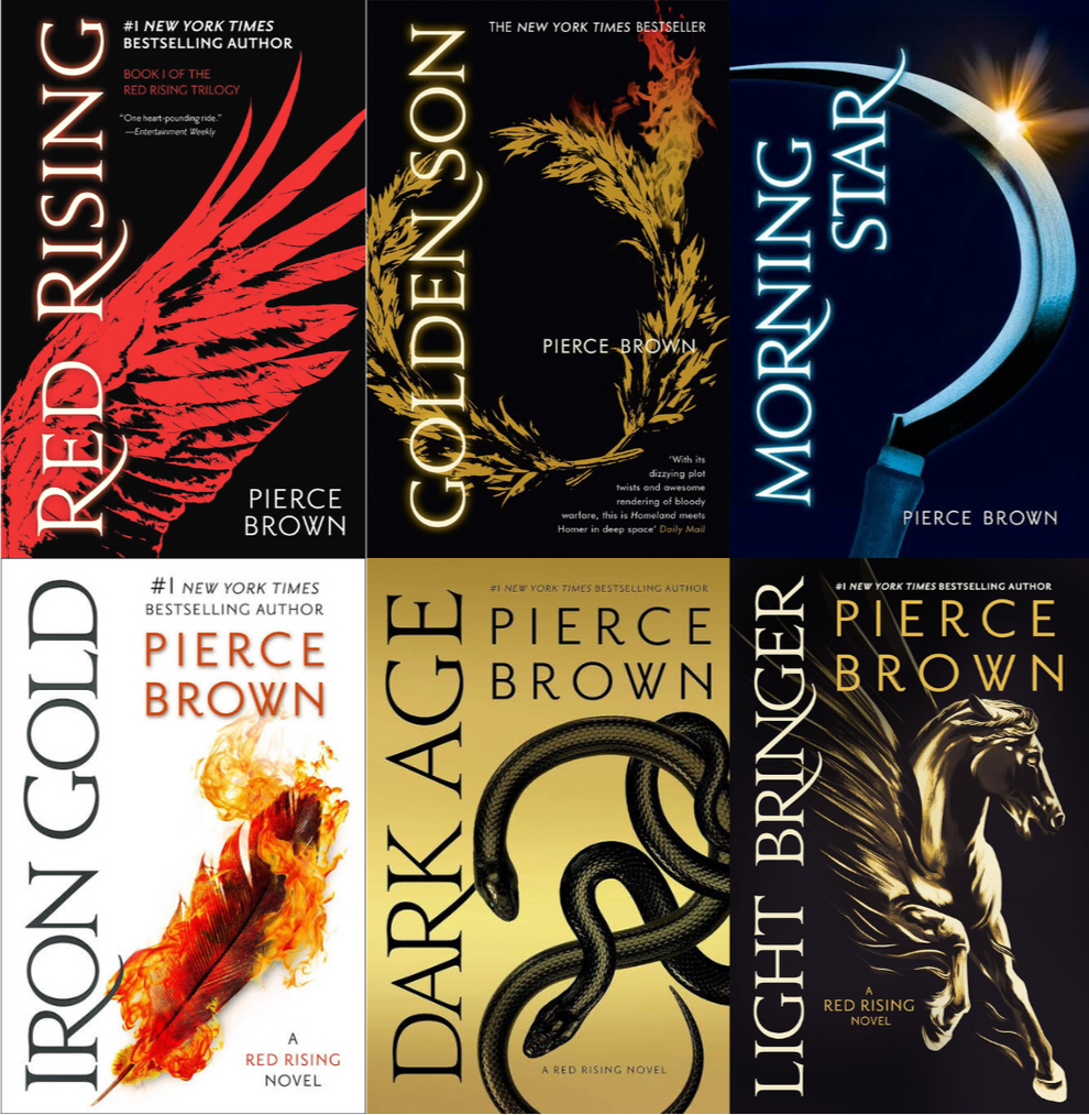 Pierce Rbown Red Rising Red Rising Series by Pierce Brown – Books Garden