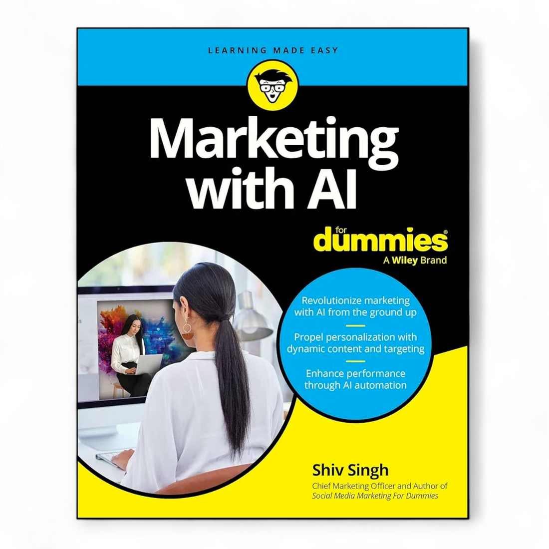 Marketing with AI for Dummies by Shiv Singh
