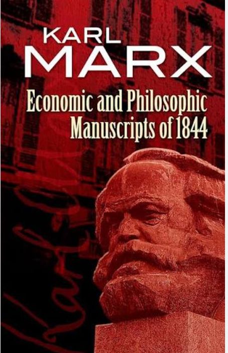 Economic And Philosophic Manuscript Book by Marx book cover