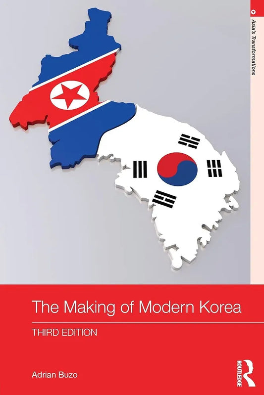 The Making of Modern Korea by Adrian Buzo book cover