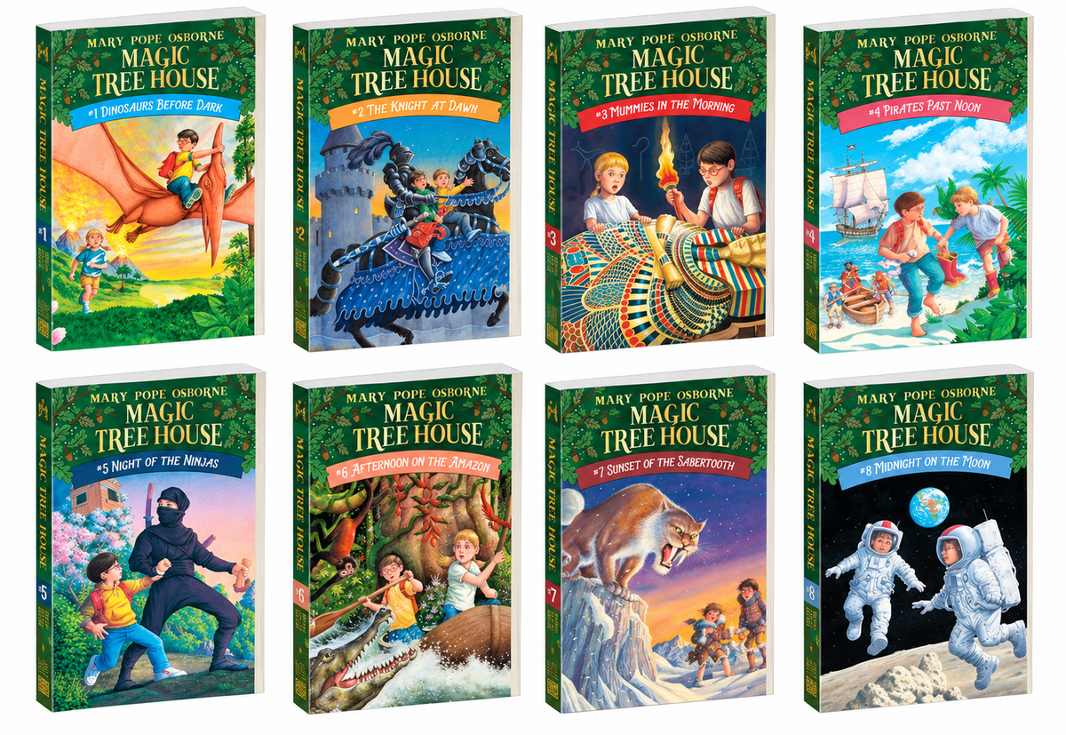 Magic Tree house (8 Books Series)