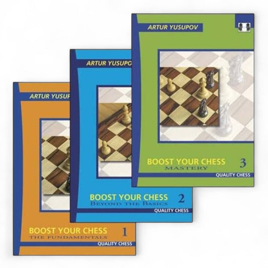 Boost Your Chess 1, 2 and 3: Fundamentals to Mastery - Artur Yusupov