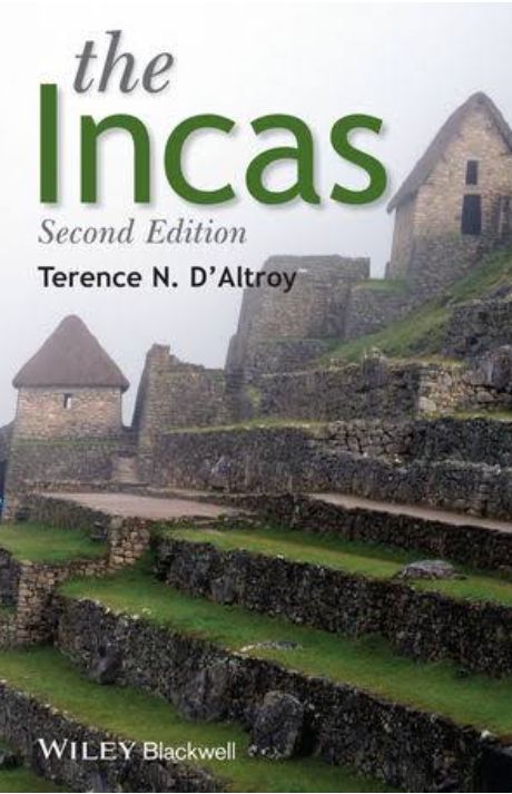 The Incas by Terence N D'Altroy book cover