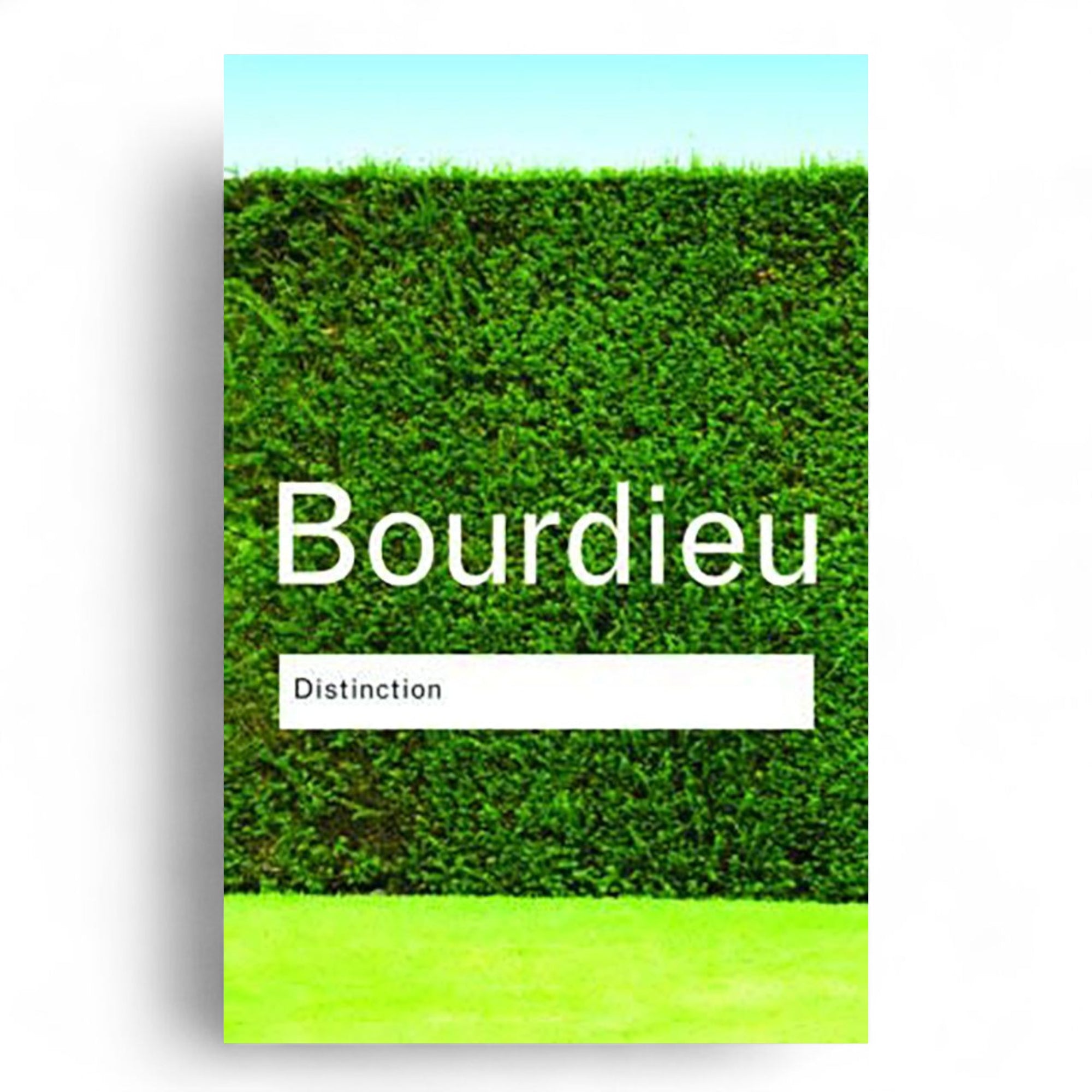 Pierre Bourdieu – Distinction: A Social Critique of the Judgement of T ...