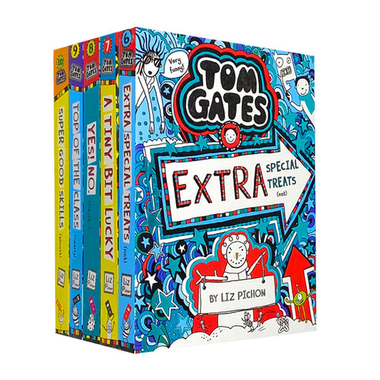Tom Gates 5 Books Collection Set By Liz Pichon Series 2 (6-10)