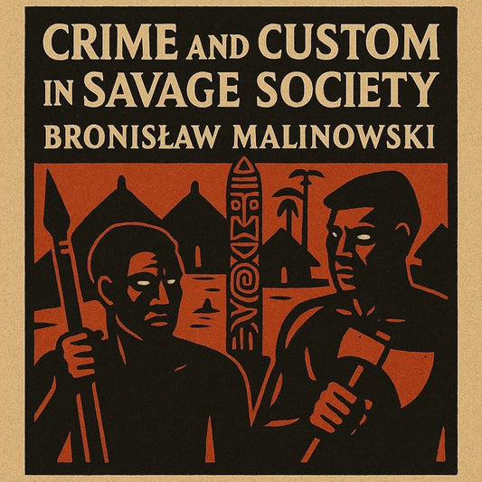 Crime and Custom in Savage Society book cover
