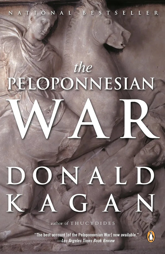 The Peloponnesian War by Donald Kagan book cover
