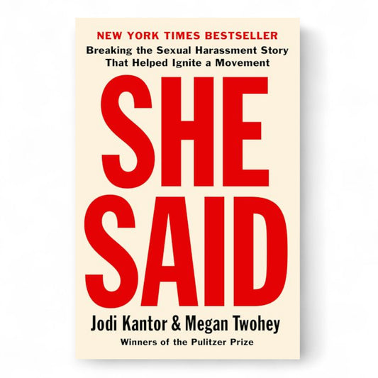 She Said by Jodi kontor