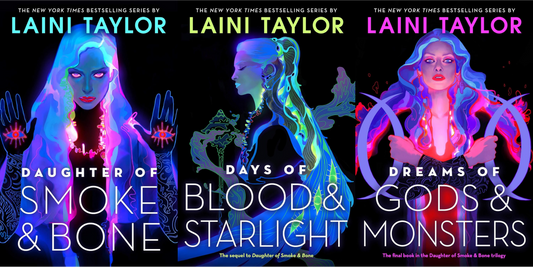 Daughter of Smoke & Bone Trilogy Series by Laini Taylor book cover