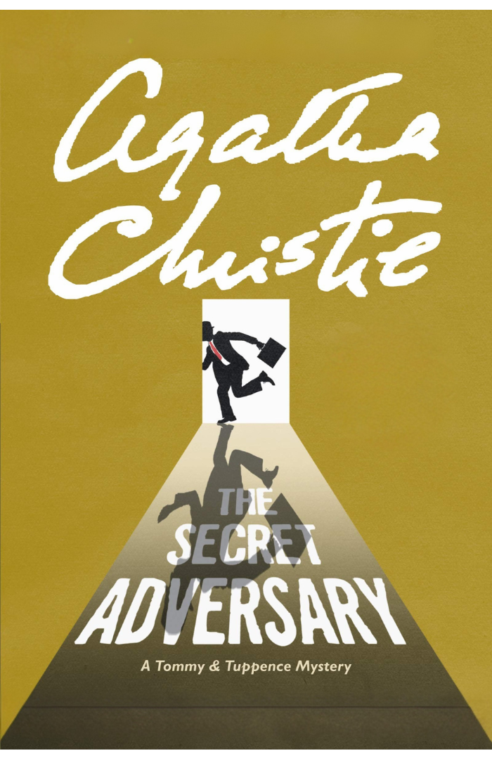 The Secret Adversary Novel by Agatha Christie book cover