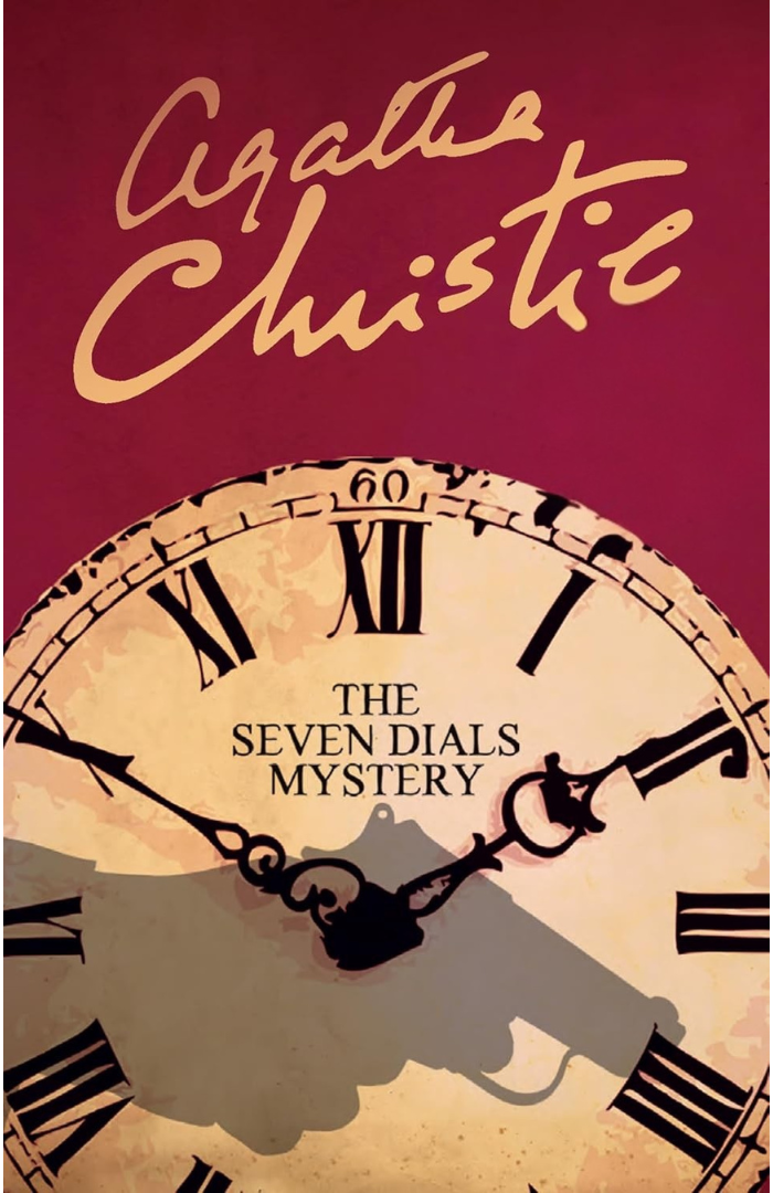 The Seven Dials Mystery Novel by Agatha Christie book cover